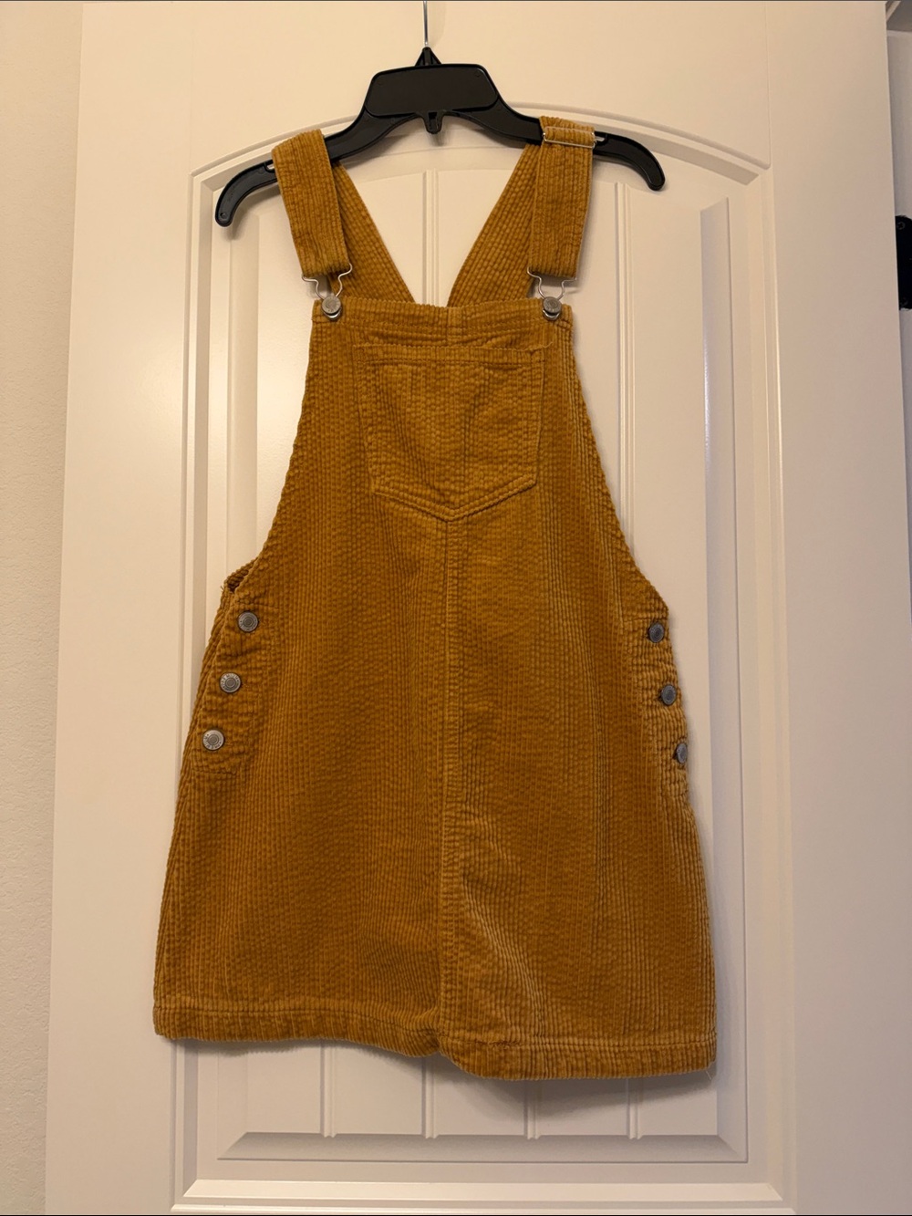 Love Tree - Camel Corduroy Overall Dress -Pre-own Size Junior Small